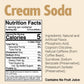 BUM Sugar-Free Energy Drink  Cream Soda - Lightly Carbonated & No Artificial Colors  Natural Caffeine & Citicoline for Energy & Focus  Brain Boost & Workout Sports Beverage - 12 oz  Pack of 12