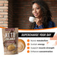 360 Nutrition Keto Coffee Creamer With Mct Oil Powder, Gluten Free, Vegan, Sweetened With Coconut Sugar, Low Carb Non Dairy Crea