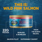 Wild Planet Wild Pink Salmon Boneless & Skinless, Tinned Fish, Canned Salmon, Sustainably Caught, Non-GMO, Kosher, Keto and Pale