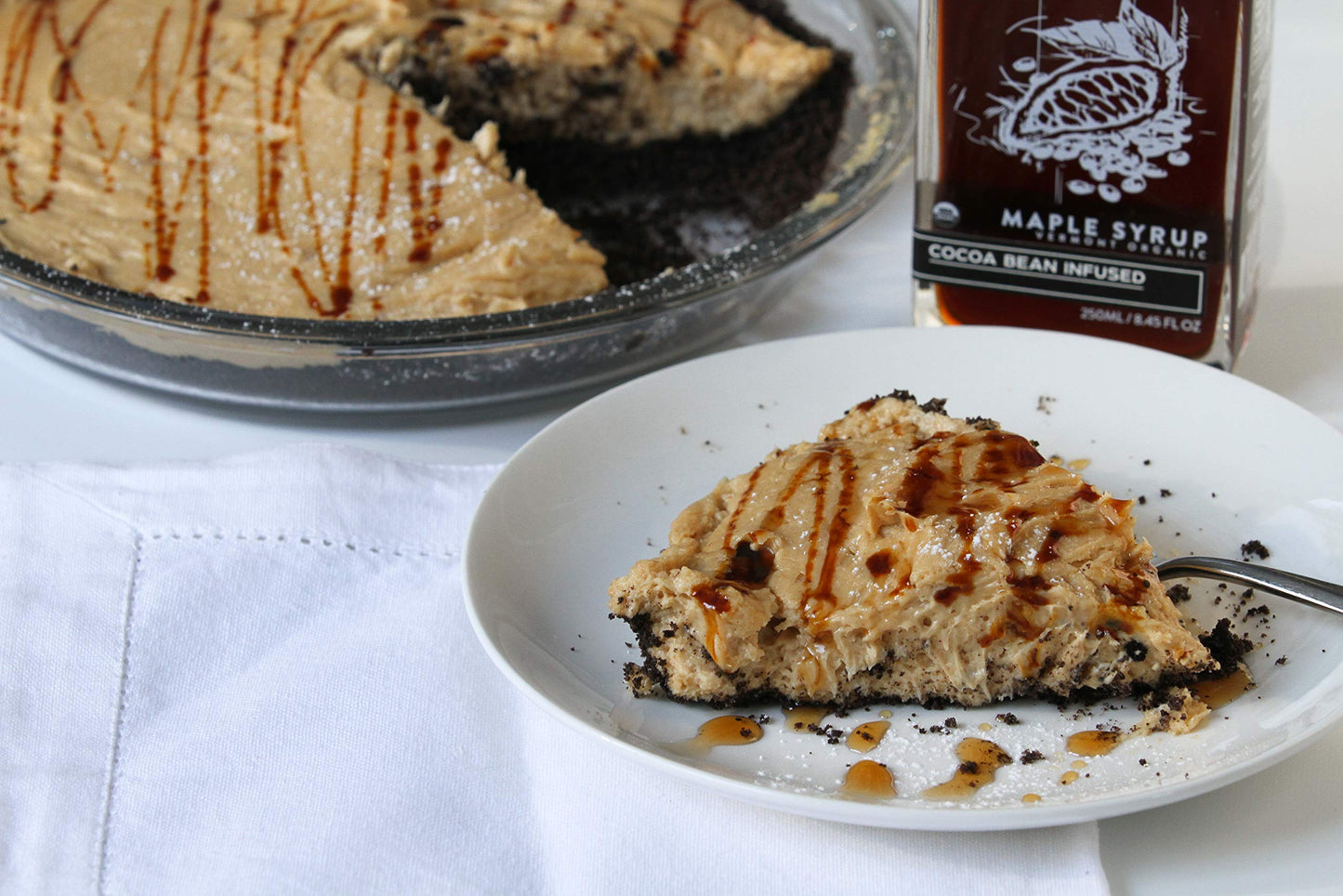 Runamok Cocoa Infused Maple Syrup - Authentic Vermont Maple Syrup, 8.45 Fl Oz (250mL)