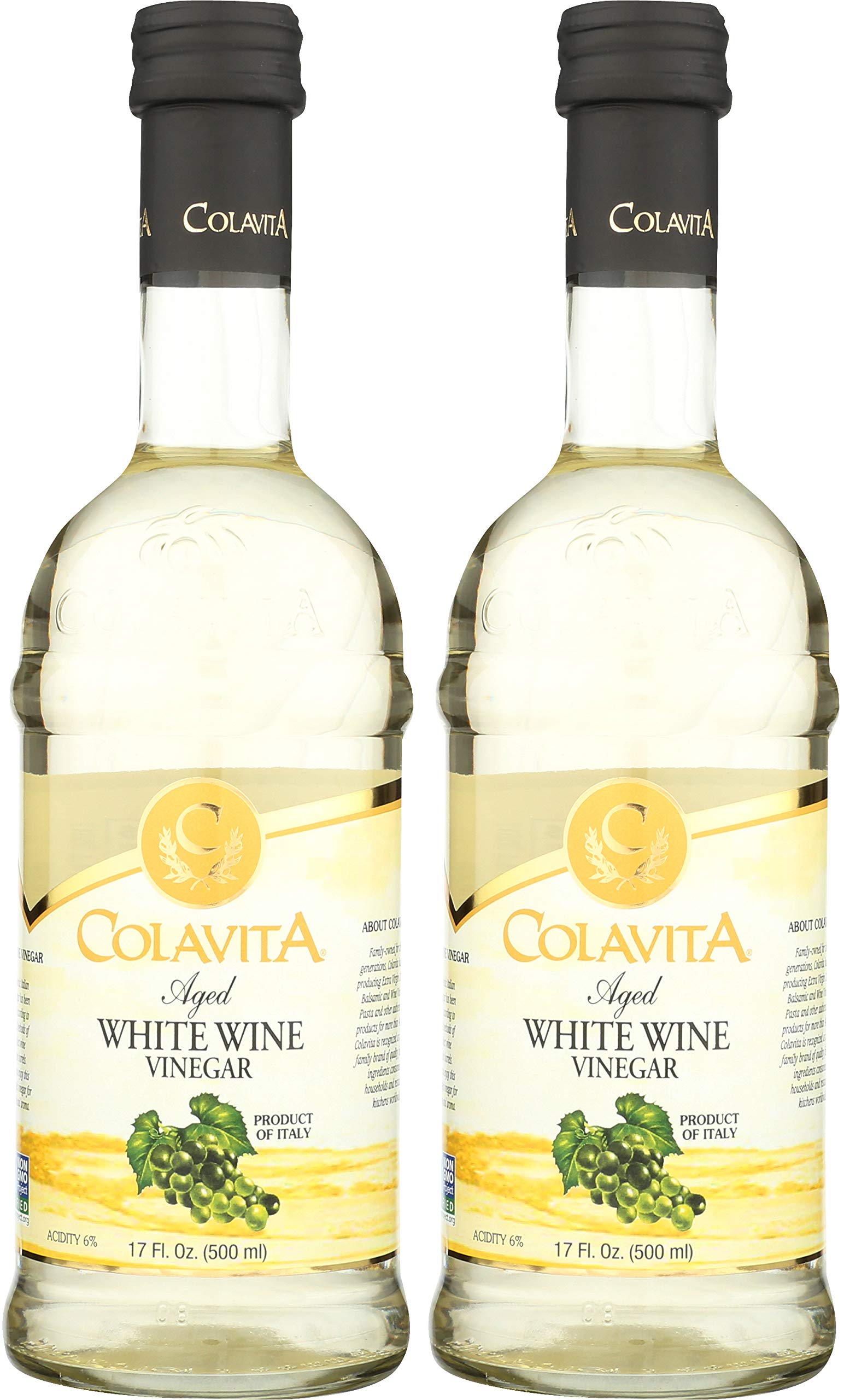 Colavita Aged White Beverage-Inspired Vinegar  Special  17 Fl Oz (Pack Of 2)