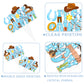 48Pcs Cowboy Baby Shower Cupcake Toppers Western Theme Cupcake Toppers Cowboy Cake Decoration For Kids Cowboy Birthdays Party Ba