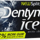 Dentyne Ice S/F Arctic Chill Gum, Split To Fit, 16 Count (Pack Of 9)