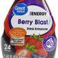 (10 Pack) Great Value Energy Drink Enhancer, Berry Blast, 1.62 fl oz