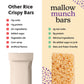 Perfect Keto Mallow Munch, Gluten Free, Cereal Bars, Breakfast Bar, Rice-Free, Low Sugar, Low Carb, Crispy, High Protein Snack,