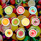 Slices Hard Candy - Bulk Fruit Candy Individually Wrapped - Net Wt. 1Lb (Aprprox.150 Pcs) Mixed Hard Candies Assortment Bag - 10