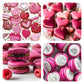 Magenta Gel Food Coloring - Pandalab 2 Ounce High Concentrated Food Dye For Baking, Cake, Cookie, Fondant, Icing, Easter Egg, Ma