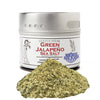 Gustus Vitae - Green Jalapeo Sea Salt - Non Gmo - Magnetic Tin - 2.6 Ounce - Authentic Craft Gourmet Seasoning - Crafted In Smal