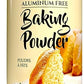 Gefen Baking Powder, 8Oz Resealable Container, Gluten Free, Aluminum Free, Cornstarch Free