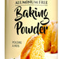 Gefen Baking Powder, 8Oz Resealable Container, Gluten Free, Aluminum Free, Cornstarch Free