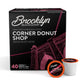Brooklyn Beans Coffee Pods, Corner Donut Shop, Compatible with 2.0 Keurig Brewers, 40 Count, Model BB CD40
