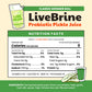 Olive My Pickle Probiotic Pickle Juice for Leg Cramps 19.5 oz | 1pk Live Brine Kosher Dill Pickle Juice Shots with Natural Probi