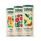 Zevia Organic Sugar Free Iced Tea, Fruity Tea Variety Pack, 12 Ounce Cans (Pack of 15)