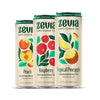 Zevia Organic Sugar Free Iced Tea, Fruity Tea Variety Pack, 12 Ounce Cans (Pack of 15)