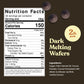 Cambie Dark Chocolate Wafers  Melting Chocolate Candy Melts - 2 Pounds Baking Dark Chocolate For Dipping Chocolate Melts  Enrobing & Molding