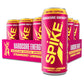 Spike Energy Drink Strawberry Lemonade - 350 mg Caffeine, Sugar Free - 16 oz (Pack of 12)
