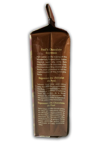 Coffee Fool'S Chocolate Espresso (Strong Drip Grind)