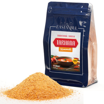 Eastanbul Traditional Tarhana Soup,17.6oz Home Made Trahana, Dried Soup Mix Vegetable, Turkish Food Traditional Starter, Appetiz