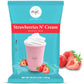 Strawberry Blended Crème Mix (Strawberries N' Cream) By Angel Specialty Products [3 Lb]