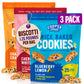 Cooper Street Cookies Twice Baked Italian Biscotti Cookies - Lemon Blueberry, Orange Cranberry and Cherry White Chunk | Crispy, 