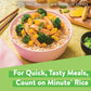 Minute Instant Brown Rice, Whole Grain, Gluten Free, Non-GMO, 14 Ounce Box