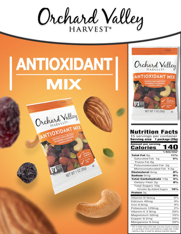 Orchard Valley Harvest Antioxidant Mix, 1 Oz, 15 Ct