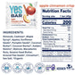 The YES Bar Apple Cinnamon Crisp - Plant Based Protein Snack Bar, Vegan, Gluten Free, Low Sugar, 1.4 oz, Light Brown