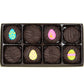 Philadelphia Candies Dark Chocolate Covered OREO Cookies Easter Egg Assortment 8 Ounce