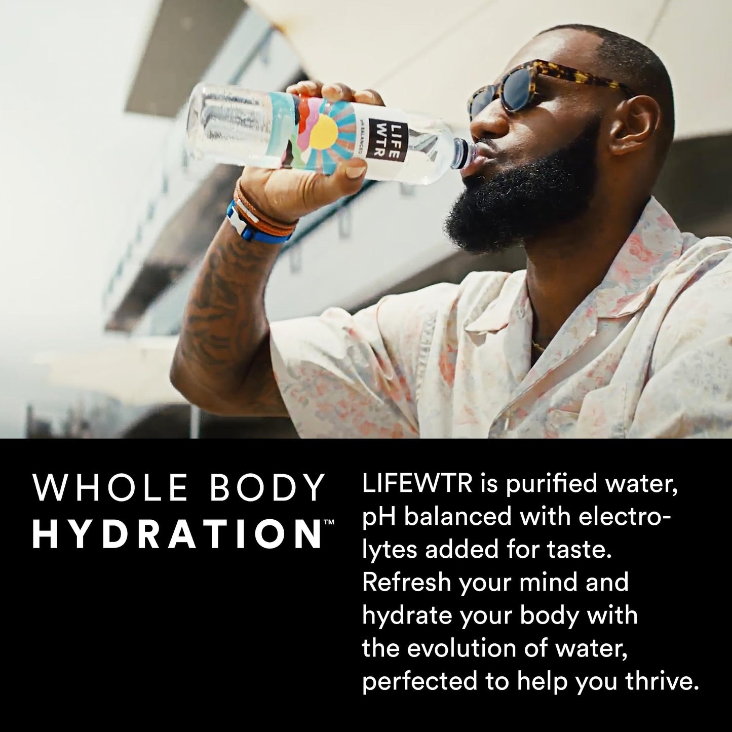 Lifewtr Premium Purified Water, Ph Balanced With Electrolytes, 100% Recycled Plastic Bottles, 20 Fl Oz (Pack Of 20), Packaging May Vary