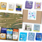 Sippingly Night Time Tea Sampler – 40 Herbal Teas, 10 Flavors, Relaxation Support, 50 Piece Set, Kosher, Gluten-Free