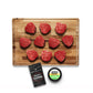 Rastellis Black Angus Beef Filet Mignon Steaks (10 ct) 5 oz Portions  With Butter  3.125 lbs. Total