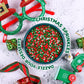 Christmas Nonpareils Sprinkles, 3.52Oz Christmas Sprinkles For Cake Decorating Cupcake Toppers Baking Cookie Ice Cream Dount Cho