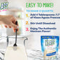 Klass Aguas Frescas | Drink Mix | Horchata | Flavors From Natural Sources, No Artificial Flavors, With Vitamin C (Makes 7 To 9 Quarts) 14.1 Oz Family Pack (4-Pack)