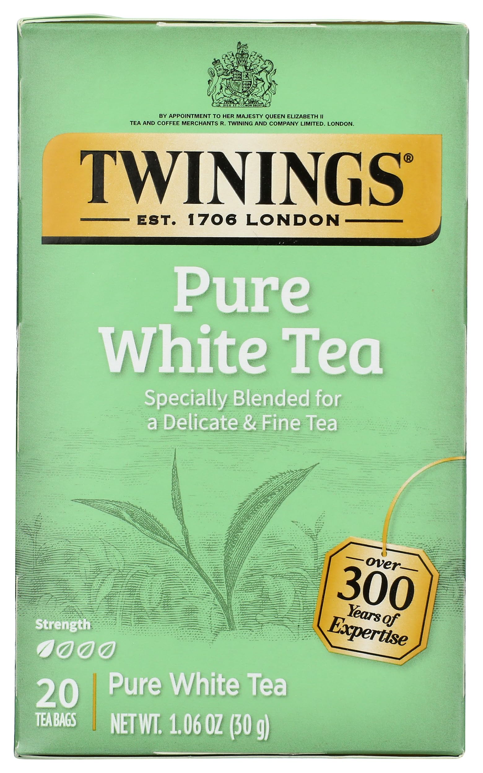 Twining Tea White Pure, 20 ct
