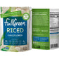 Fullgreen, Riced Cauliflower - 100% Cauliflower, 89% Less Carbs than Rice - Perfect for KETO diets, NON-GMO, shelf-stable with N