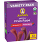 Annie's Organic Fruit Rope Variety Pack, Strawberry and Mixed Berry, Made With Real Fruit, 8.04 oz