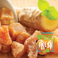 Herbaila Dried Crystallized Ginger Slices 16 Oz. Unsulphured Dried Ginger Candy, Crystalized Ginger Pieces. All Natural, Non-Gmo