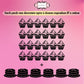 Pretty In Pink, Gold & White Pearl Sprinkles Mix - Edible Heart Sprinkles For Cakes, Cupcakes, Cookies - Spring, Birthday & Baki
