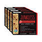 Junkless Strawberry Chewy Granola Bars - 100% Real Strawberries - Less Sugar, Great Tasting, Wholesome Snacks - Bulk Granola Bar