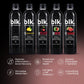 blk. Natural Alkaline Mineral Water, Electrolyte Infused, Strawberry Rhubarb Flavor, 1 Liter, Pack of 12