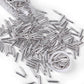 Cobakey Bright Silver Sprinkles For Cake Decorations 100G/ 3.52Oz Rods Metallic Pearl Sugar Sprinkles For Cupcake Toppers Weddin