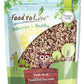 Food to Live Tri-Color Quinoa Grain, 1.5 Pounds - Blend of White, Black, and Red Whole Seeds. Pre-Washed and Ready to Cook. A Nu