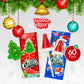 60 Pack Christmas Lollipops - Individually Wrapped Christmas Holiday Themed Hat And Tree Lollipops - Colorful Red & Green Designs & Delicious Flavor -Bulk Candy Use For Stocking Stuffers, Party Favor, Classroom & Office  , Candy Jar Fillers