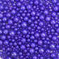 Dazzjoy Edible Pearl Purple Sugar Sprinkles, 130G/4.58Oz, Purple Ball Pearls Sprinkles For Cake Decorating, Cupcake Toppers, Edi
