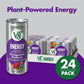 V8 Energy Drink Pomegranate Blueberry, 8 fl oz Can, Pack of 24