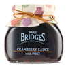 Mrs Bridges Cranberry Sauce With Port  Made In Scotland  8Oz Jar (Pack Of 1)