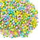Sentovac Flowers Sprinkles Edible Spring Sprinkles Pink Yellow Blue Green Mix For Cake Decorating Candy Cupcake Cake Topper Cook