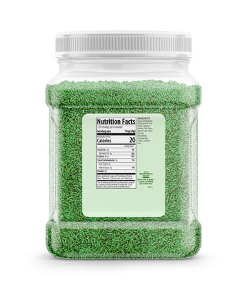 Unpretentious Green Sprinkles, Bright & Colorful, Decorative & Fun Topping For Baking (1.5 Pound)