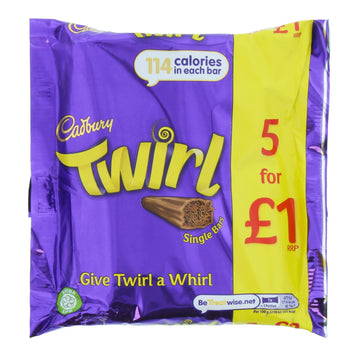 Cadbury'S 5Pk Twirl (108G)