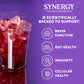 SYNERGY The Real Kombucha - Elderberry Juniper - 16 fl oz Bottle - Raw Probiotic Drink for Gut Health and Immune Support